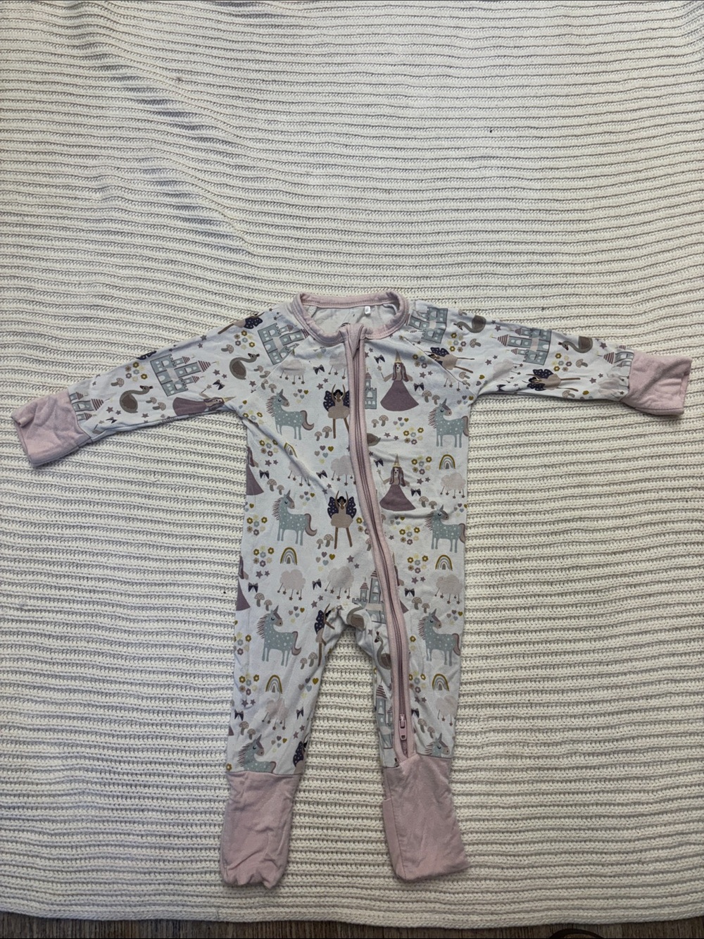 Emerson and friends 2 way zipper bamboo pajamas